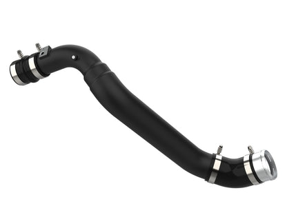 aFe Bladerunner Intercooler Cold Charge Pipe Black 3.5-2.75in 2021+ Ford F-150 V6-2.7L (tt) 46-20479-B 46-20479-B Photo - Unmounted