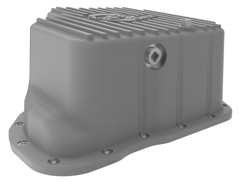 aFe Power 11-16 GM Diesel 2500HD / 3500HD V8-6.6L (TD) Street Series Engine Oil Pan Raw w/ Machined 46-71080A 46-71080A Photo - Unmounted
