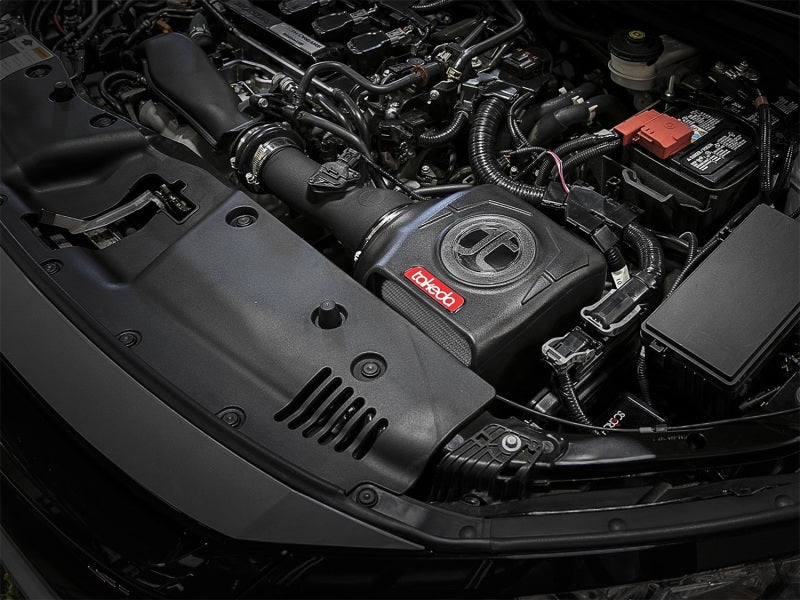 aFe Takeda Momentum GT Pro DRY S Cold Air Intake System Honda Civic Si TM-1026B-D Photo - Mounted