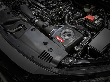 aFe Takeda Momentum GT Pro DRY S Cold Air Intake System Honda Civic Si TM-1026B-D Photo - Mounted
