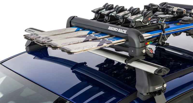 Rhino-Rack Universal Ski/Snowboard Carrier - Fits 4 Pairs of Skis or 2 Snowboards - Black 574 574 Photo - Primary
