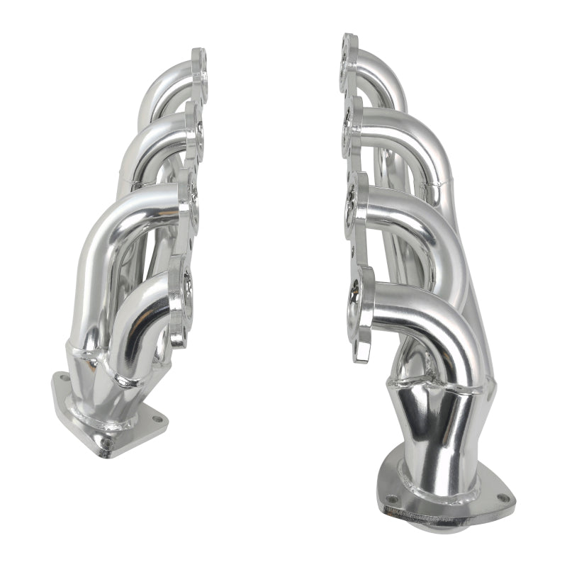 JBA 02-13 GM Truck 4.8L/5.3L LS Silver Ctd Cat4Ward Header 1850S-2JS 1850S-2JS Photo - Close Up