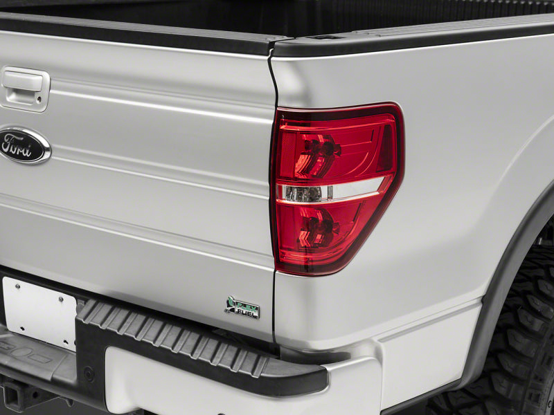 Raxiom 09-14 Ford F-150 Styleside Tail Lights- Chrome Housing - Red/Clear Lens T542865 T542865 Photo - Primary