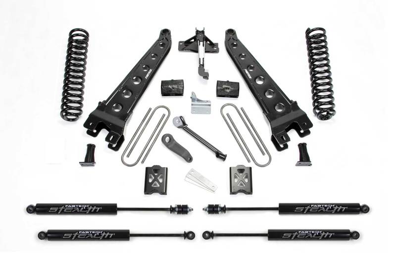 Fabtech 6? Radius Arm System w/ Stealth Shocks K20112M Photo - Primary