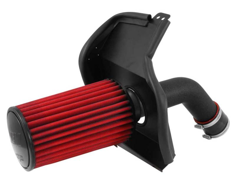 AEM Induction AEM 15-17 Subaru WRX STi 2.5L H4 - Cold Air Intake System - Wrinkle Black 21-735WB 21-735WB Photo - Primary