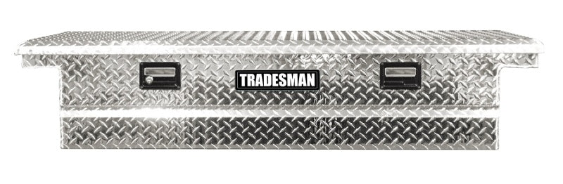 Tradesman Aluminum Single Lid Cross Bed Truck Tool Box (70in.) - Brite 9100LPT