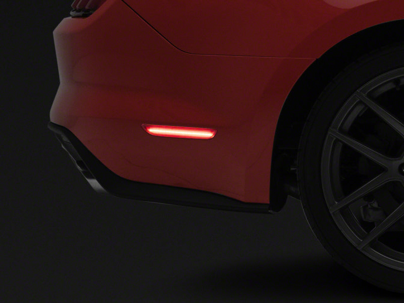 Raxiom 15-23 Ford Mustang Axial Series LED Side Marker Lights Rear- Red 404232 404232 Photo - Primary