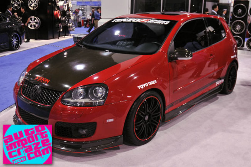 Seibon Carbon Fiber Hood For 2006-2009 VW Golf GTI HD0607VWGTI-OE Photo - Primary
