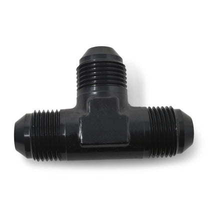 Russell Adapter Fitting -8 Flare Tee Blk Finish 661033 Photo - out of package