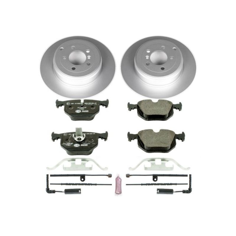 PowerStop Power Stop 03-05 Land Rover Range Rover Rear Euro-Stop Brake Kit ESK5742 ESK5742 Photo - Primary