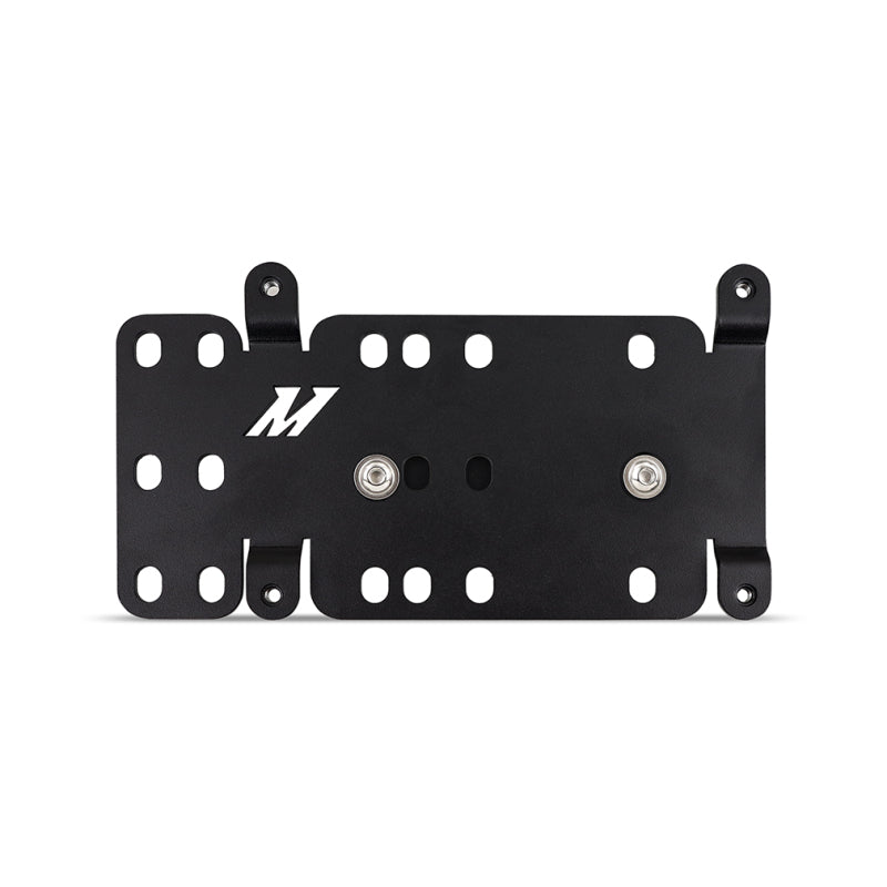 Mishimoto 2021+ Ford Bronco Modular Bumper License Plate Relocation MMLP-BR-21M