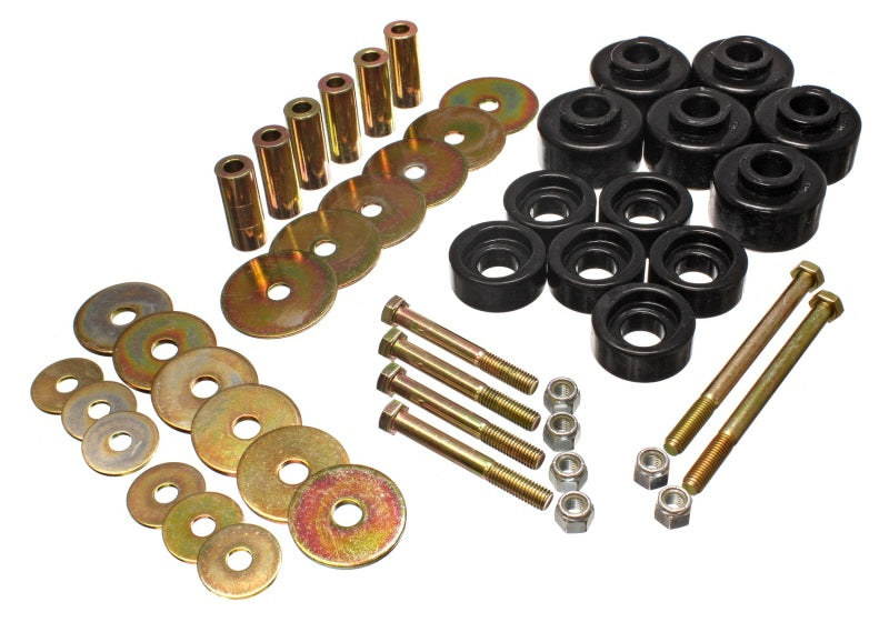 Energy Suspension Body Mount Set Black Ford F-150 Base 1997-2003 4.4113G Photo - Primary