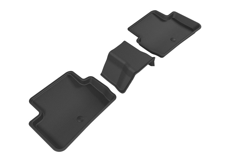 3D MAXpider 2017-2019 Infiniti QX30 Kagu 2nd Row Floormats - Black L1IN02521509 L1IN02521509 Photo - Primary