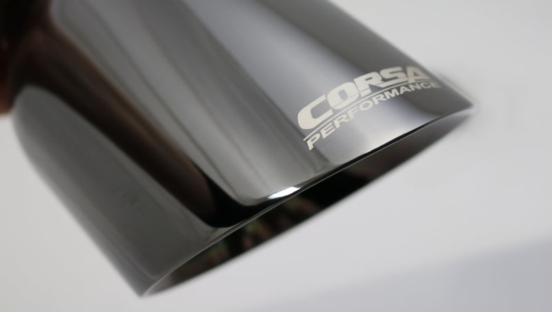 Corsa Single Universal 2.75in Inlet / 4.5in Outlet Black PVD Pro-Series Tip Kit TK008BLK TK008BLK Photo - Primary