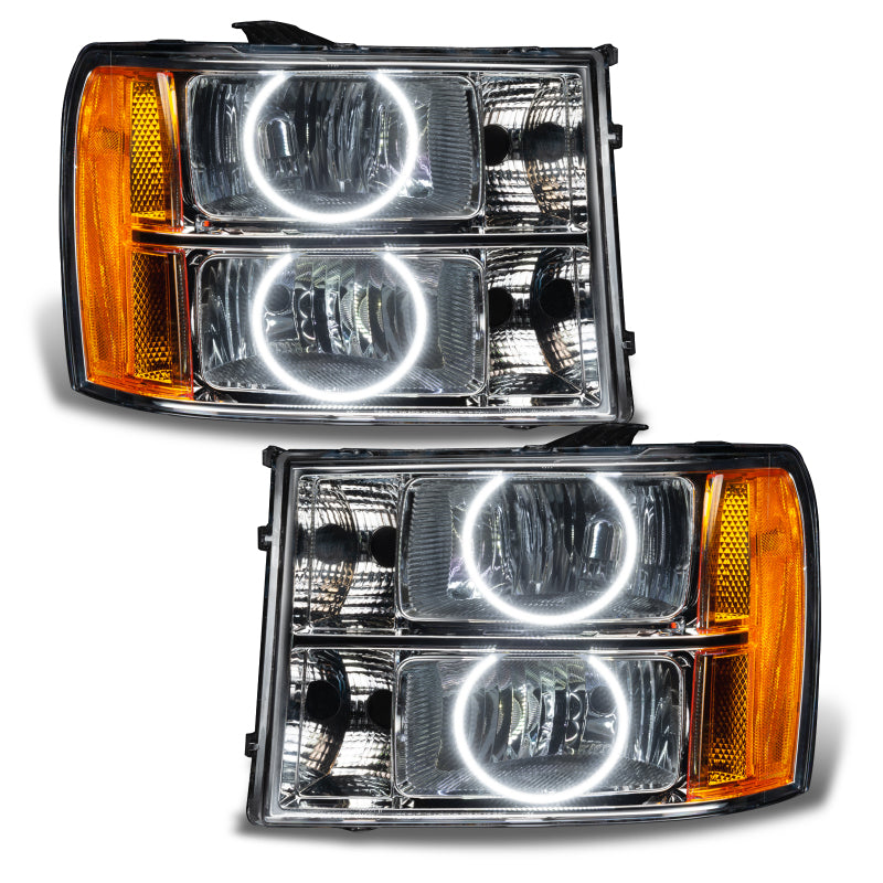 ORACLE Lighting Oracle 07-13 GMC Sierra SMD HL - Round Ring Design - White 8165-001 8165-001 Photo - in package