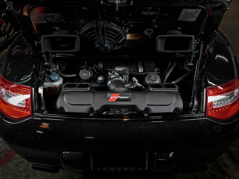 aFe Magnum Force Stage-2Si Cold Air Intake System w/ Pro 5R Media 09-12 Porsche 911 Carrera(997) 54-83038R 54-83038R Photo - Mounted