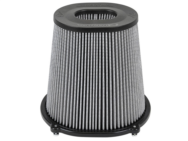 aFe Quantum Pro DRY S Air Filter Inverted Top - 5in Flange x 9in Height 21-91129 Photo - Primary
