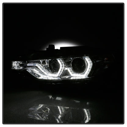 Spyder Signature BMW F30 3 Series 12-14 4DR Projector Headlights - Chrome (PRO-YD-BMWF3012-AFSHID-C) 5086822 5086822 Photo - Unmounted
