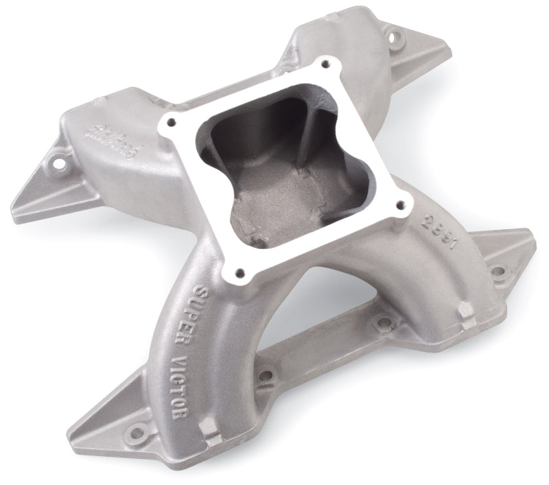 Edelbrock Intake Manifold; Super Victor Chrysler 440 Max Wedge Dominator (4500) 2893 Photo - Unmounted