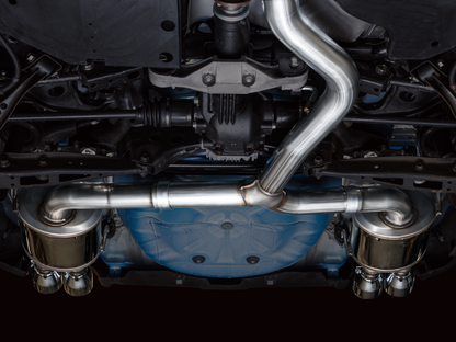 AWE Tuning 2022+ VB Subaru WRX Touring Edition Exhaust - Chrome Silver Tips 3015-42979 3015-42979 Photo - Mounted