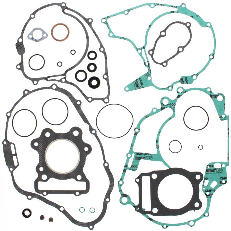 Vertex Pistons Vertex Gaskets 88-00 Honda TRX300 Fourtrax Complete Gasket Kit w/ Oil Seals 811900 811900 Photo - Primary