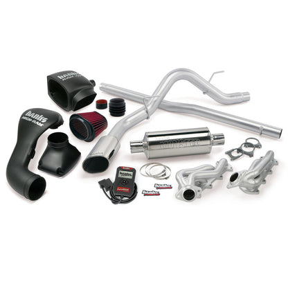 Banks Power 04-08 Ford 5.4L F-150 CCSB PowerPack System - SS Single Exhaust w/ Chrome Tip 48535 48535 Photo - Primary