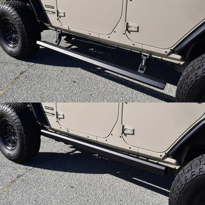 Westin Pro-e Running Boards 07-18 Jeep Wrangler JK 29-23295 29-23295 Photo - Mounted