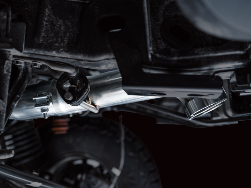 AWE Tuning 22-24 Ford Bronco Raptor 4WD Dual BashGuards Cat-Back SwitchPath Exhaust (No Tips) 3025-31327 3025-31327 Photo - Mounted