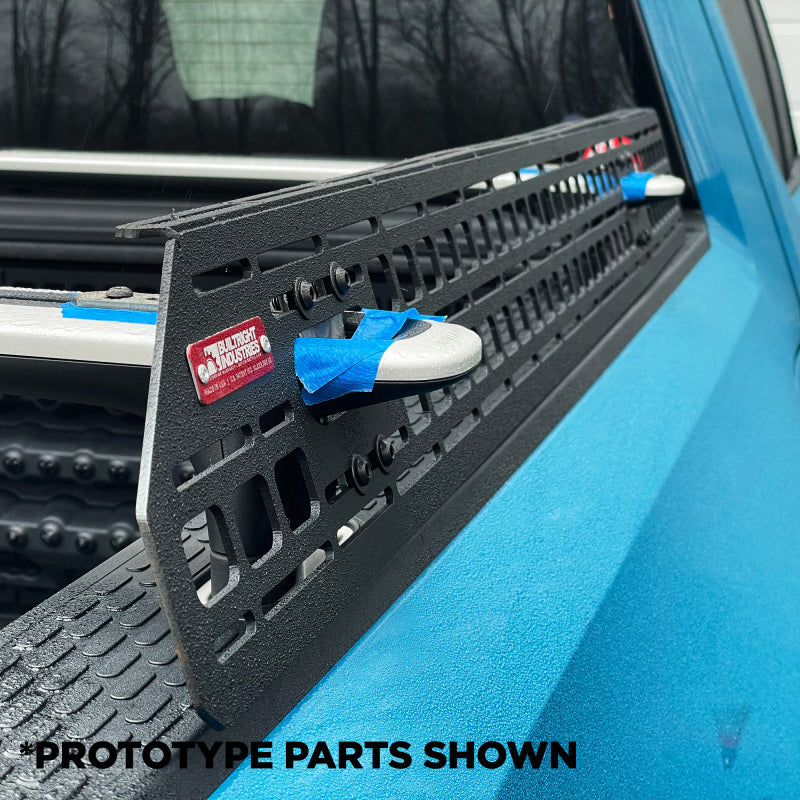 BuiltRight Industries 2022+ Rivian R1T Crossbar Mounted Molle Panel Kit 102708 102708 Photo - Mounted