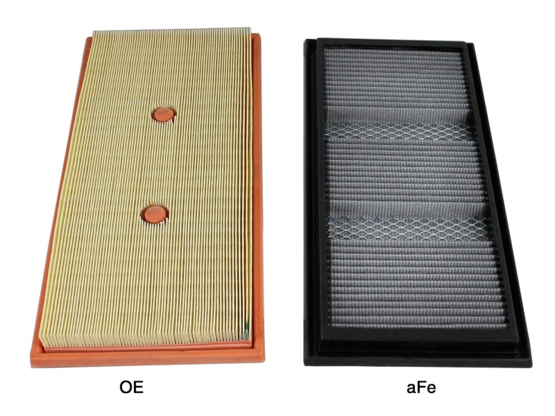 aFe Magnum FLOW Pro DRY S OE Replacement Filter - Mercedes-Benz C/E/ML-Cla 31-10250 Photo - Unmounted