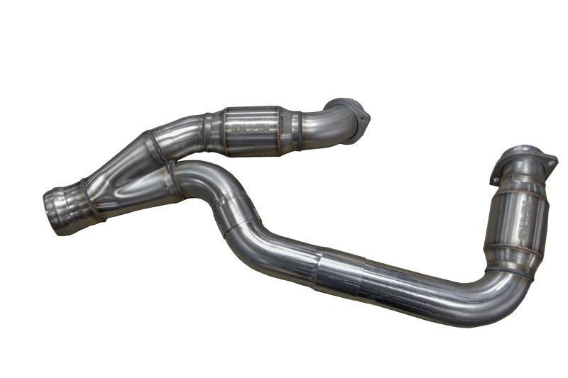 Kooks 2019+ GM 1500 Series Truck 6.2L 3in x OEM Outlet Catted SS Y Pipe Kooks HDR Req 28633200 28633200 Photo - Unmounted