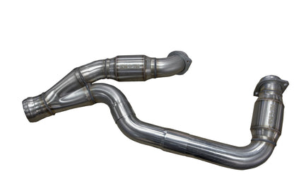 Kooks 2019+ GM 1500 Series Truck 6.2L 3in x OEM Outlet Catted SS Y Pipe Kooks HDR Req 28633200 28633200 Photo - Unmounted