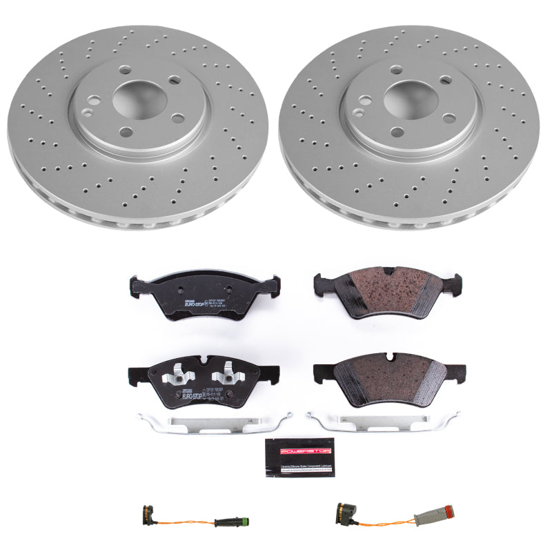 PowerStop Power Stop 2006 Mercedes-Benz E500 Front Euro-Stop Brake Kit ESK4644 ESK4644 Photo - Primary