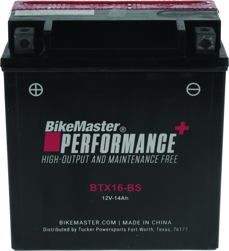 BikeMaster BTX16-BS Battery 781326 781326 Photo - Primary