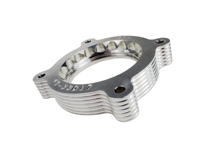 aFe Silver Bullet Throttle Body Spacer: Ford F-150 EcoBoost 11-16 V6-3.5L 46-33017 Photo - Primary
