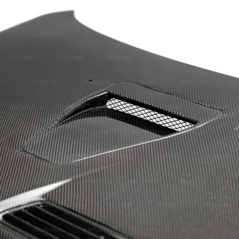 Seibon 08-12 Mitsubishi Evo X Carbon Fiber Hood HD0809MITEVOX-OE User 3