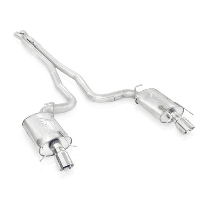 Stainless Works 2009-15 Cadillac CTS-V Sedan 3in Catback System X-Pipe Chambered Mufflers 4in Tips CTSV9CBHDR CTSV9CBHDR Photo - Primary
