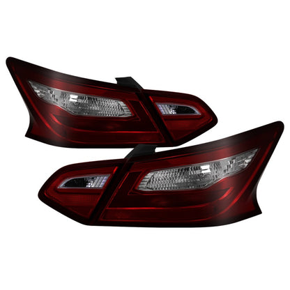 SPYDER xTune 16-18 Nissan Altima 4DR OEM Tail Light - Red Smoke (ALT-JH-NA16-4D-RSM) 9943041 9943041 Photo - Primary