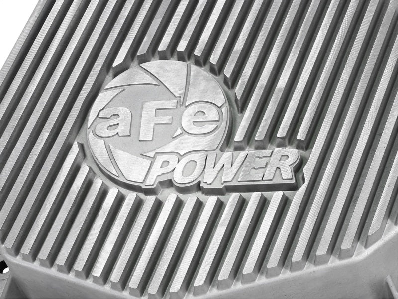 aFe  POWER 46-70090 Rear Differential Cover, Raw Finish; Street Series 46-70090 Photo - Unmounted