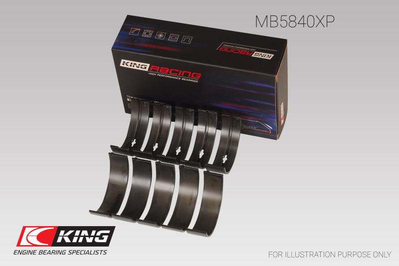 King Engine Bearings King Chrysler 300 Srt8 (Size 0.26) pMaxBlack Coated Main Bearing Set MB5840XP.026 MB5840XP.026 User 1