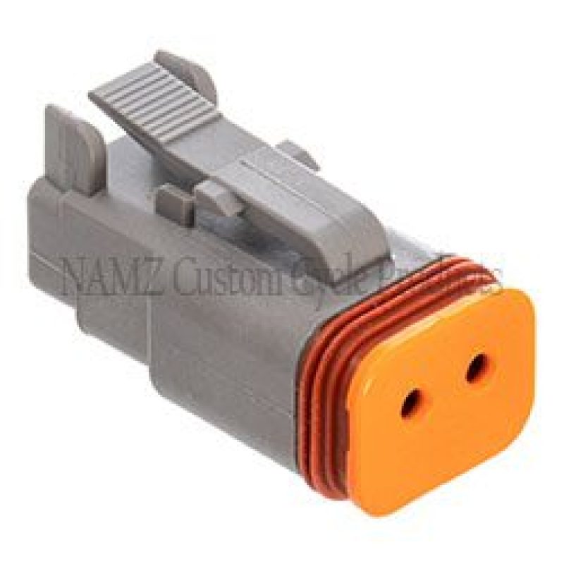 NAMZ 2 Wire Deutsch Plug - Gray DP-2G