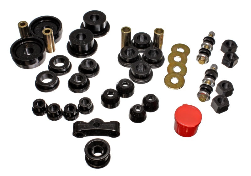 Energy Suspension Hyper-Flex System Black Honda Civic Base 1984-1987 16.18101G Photo - Primary
