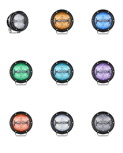Rigid Industries 360-Series 4in LED Off-Road Diffused Beam - RGBW Backlight (Pair) 36400 36400 User 1