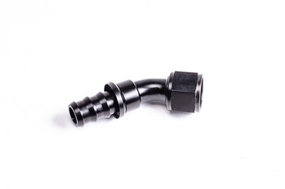 Radium Engineering 45 Degree 8AN Pushlok Hose End Fitting 14-0207 14-0207 Photo - Primary