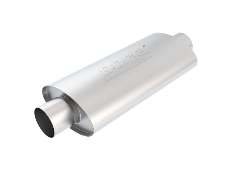Borla XR-1 Racing Sportsman 3 inch Outlet / 3 inch Inlet Oval Muffler 40944 40944 Photo - Primary