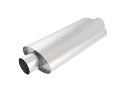 Borla XR-1 Racing Sportsman 3 inch Outlet / 3 inch Inlet Oval Muffler 40944 40944 Photo - Primary