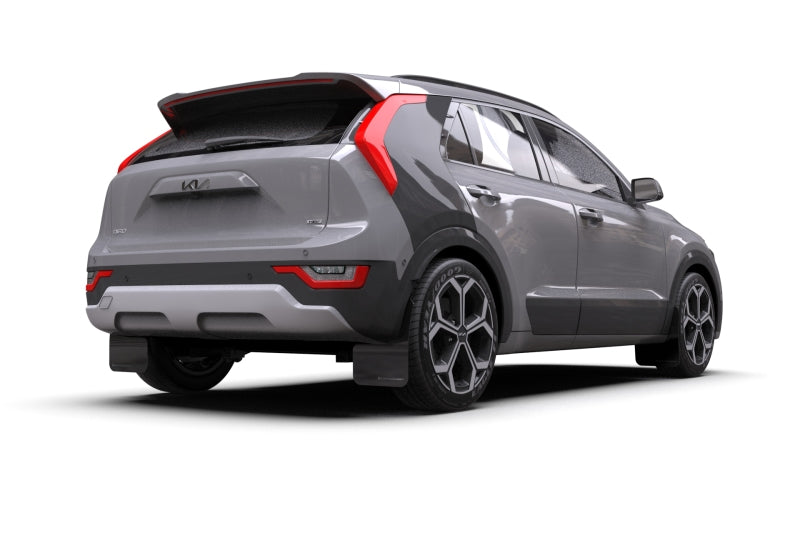 Rally Armor 2023 Kia Niro SG2 Black UR Mud Flap Blue Logo MF21-UR-BLK-BL MF21-UR-BLK-BL User 1