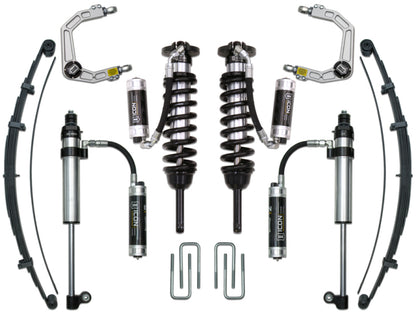 ICON 05-15 Toyota Tacoma 0-3.5in/16-17 Toyota Tacoma 0-2.75in Stage 9 Suspension System w/Billet Uca K53009 K53009 Photo - Primary