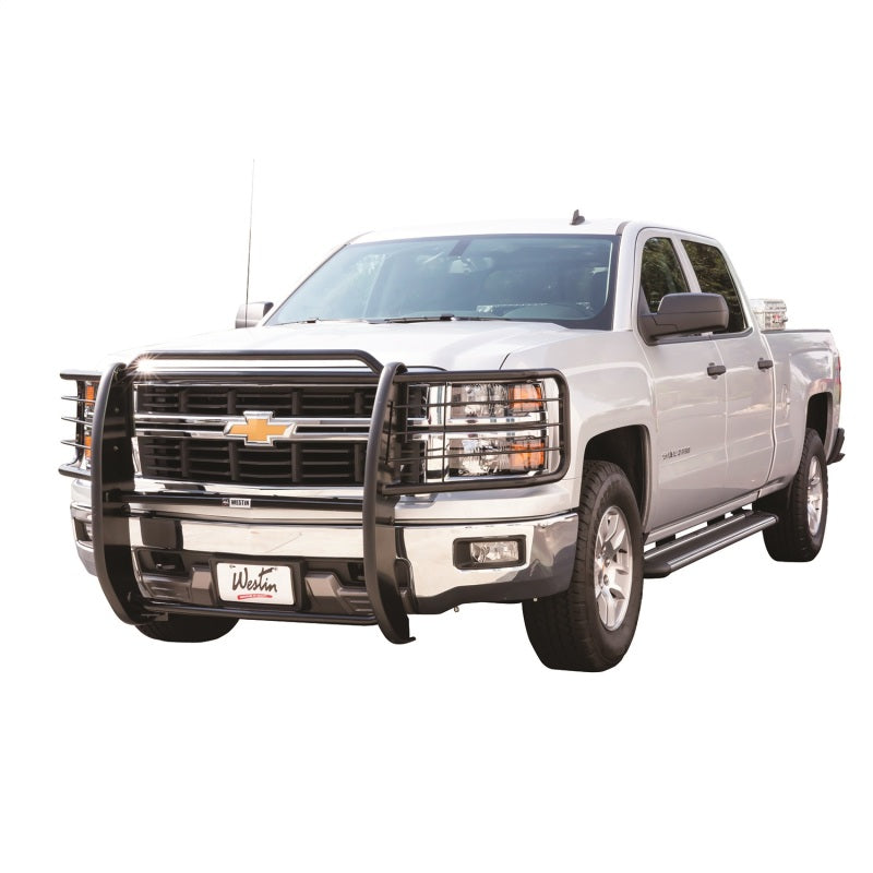 Westin 2014-2015 Chevrolet Silverado 1500 Sportsman Grille Guard - Black 40-3685 40-3685 Photo - Mounted