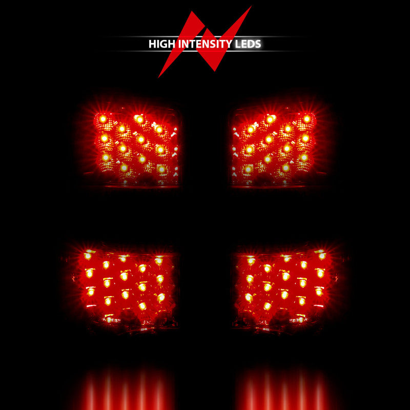 Anzo 2000-2006 Chevrolet Suburban LED Taillights Red/Clear 311001 Photo - lifestyle view